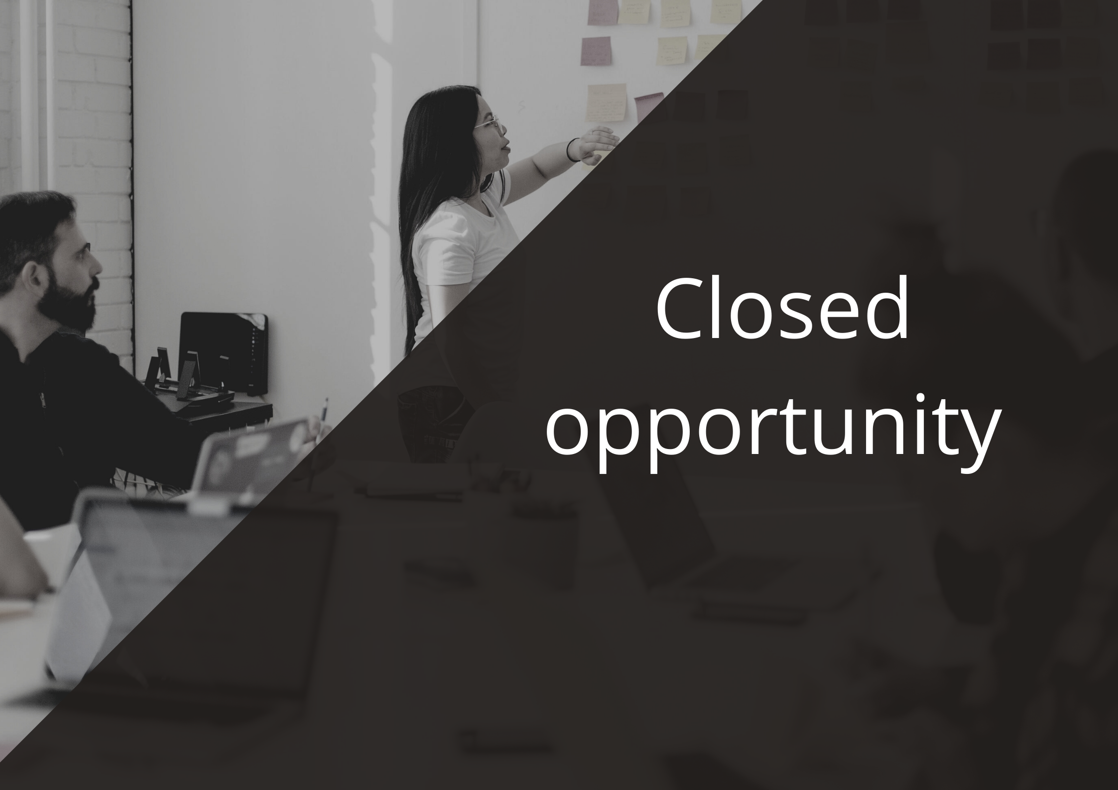 closed opportunity