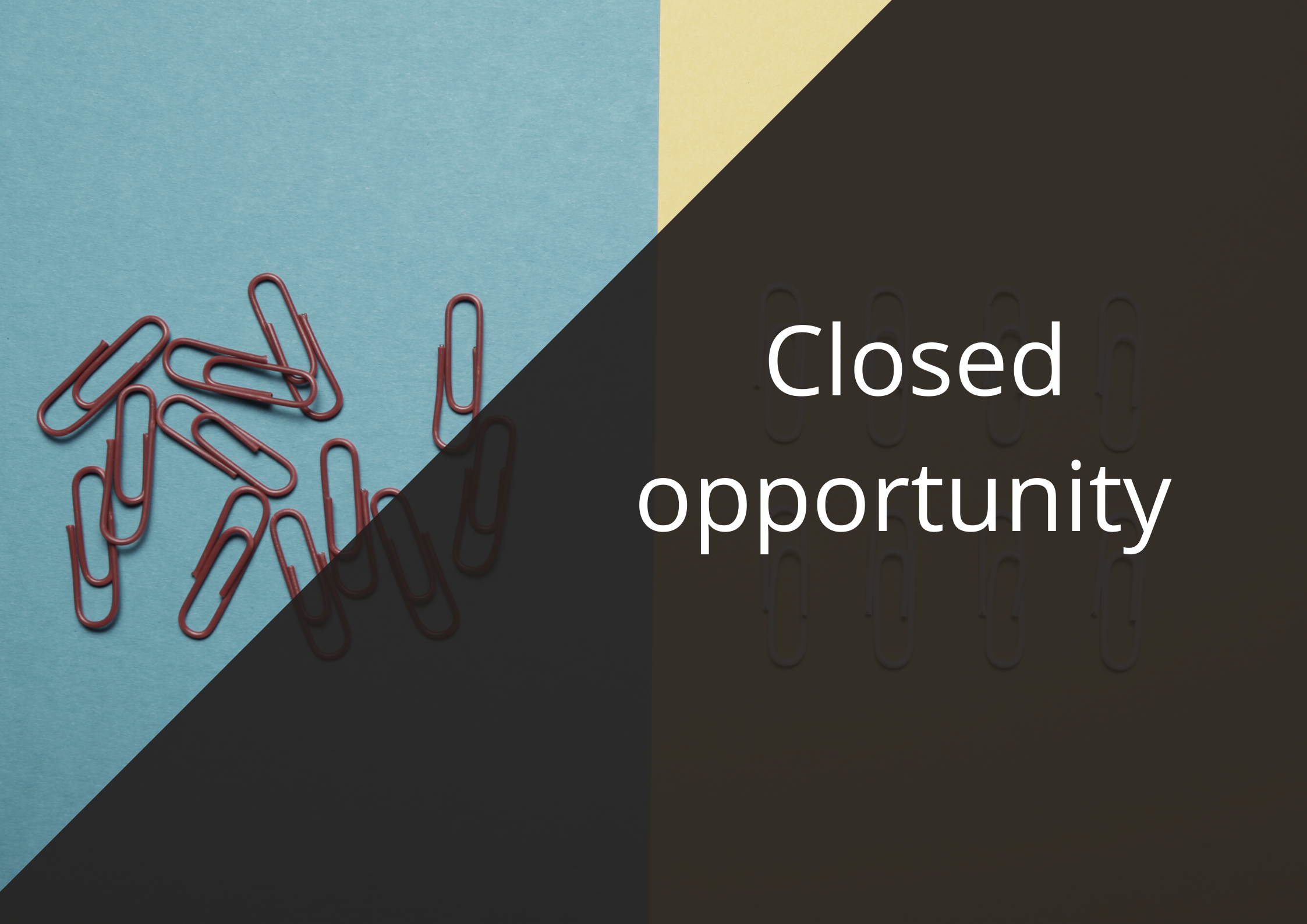 closed opportunity